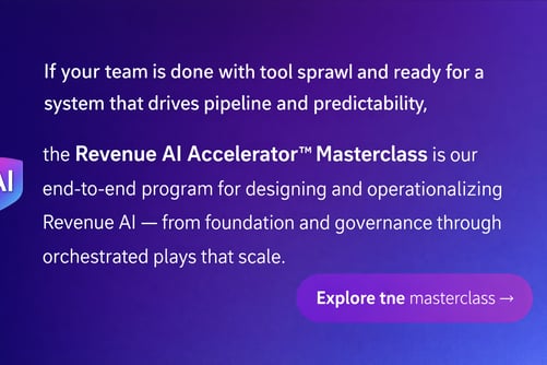 Revenue AI Accelerator™ Masterclass - Sign Up