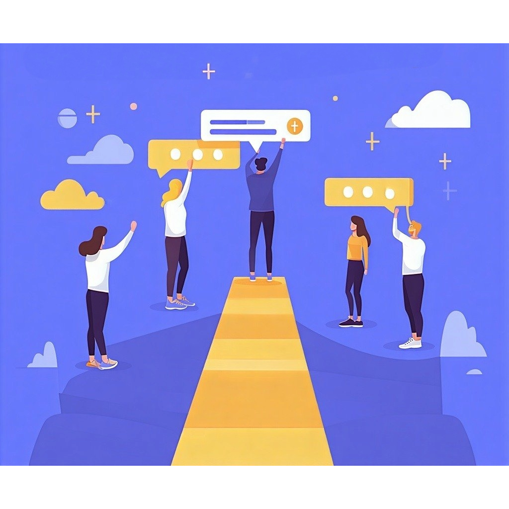 Graphic Animation depicting earlystage interest in the buyers journey-1-1-1