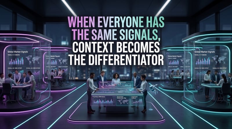 Signal-Driven GTM: When Everyone Has Signals, Context Differentiates