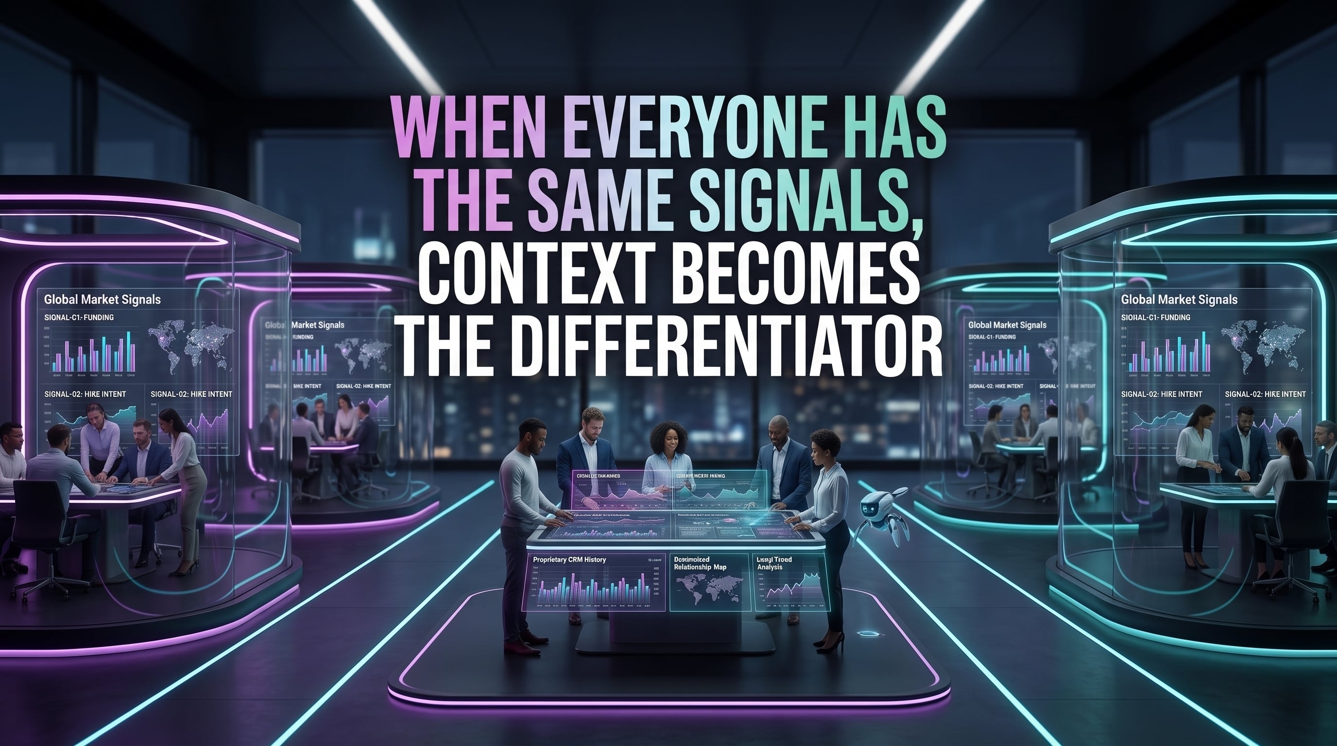 Signal-Driven GTM: When Everyone Has Signals, Context Differentiates